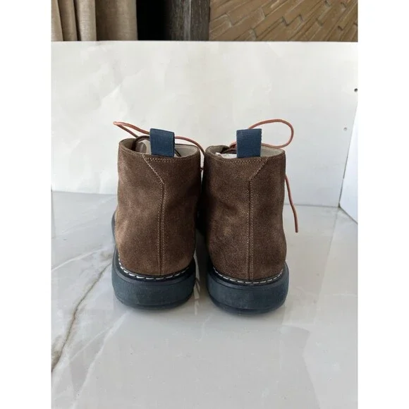Clarks Men Kenley Brown Chukka Suede Leather Boots 261206897  display picture 3